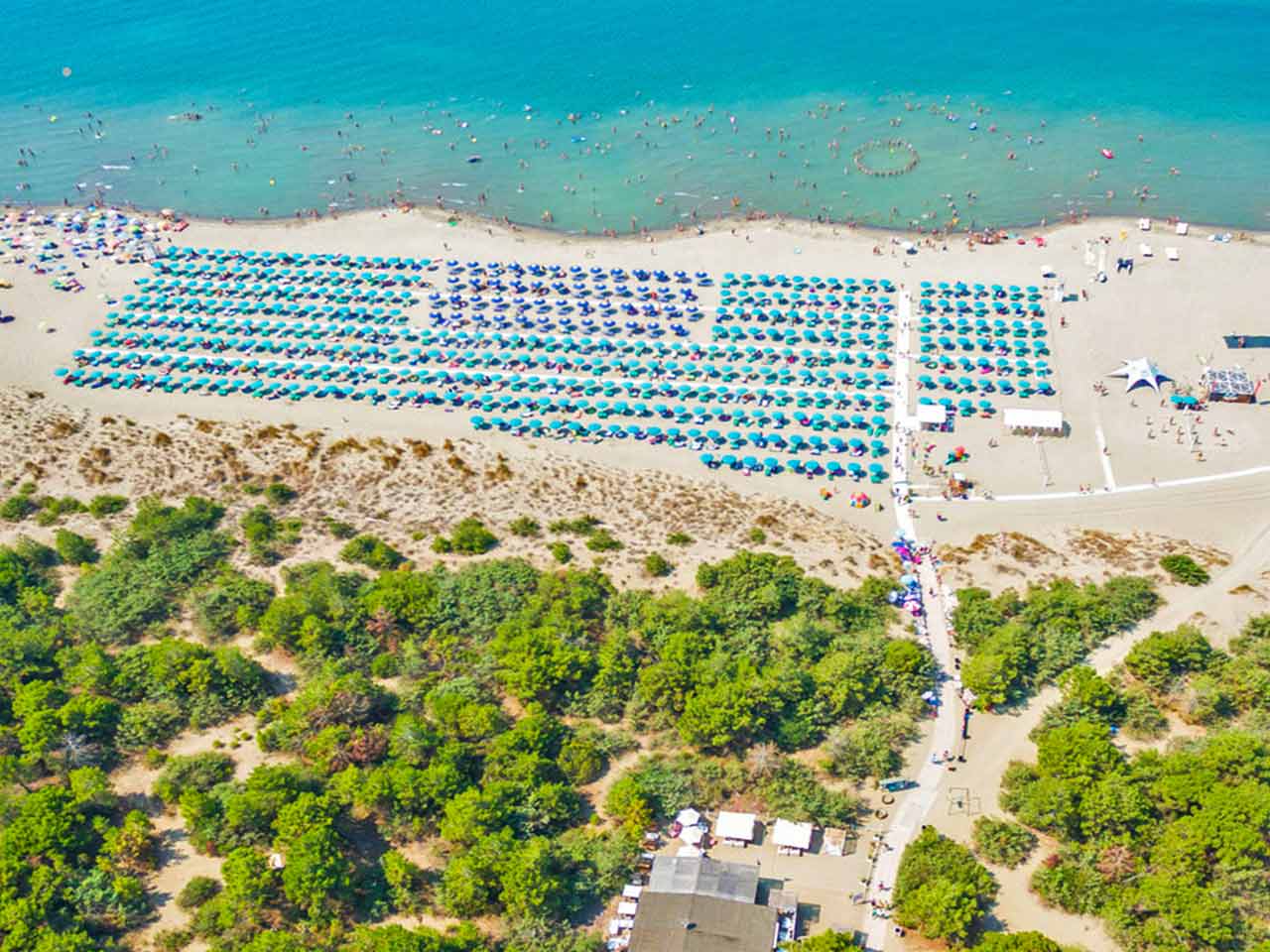 Top 10 campeggi al mare: il Cieloverde Camping Village a Marina di Grosseto (GR)