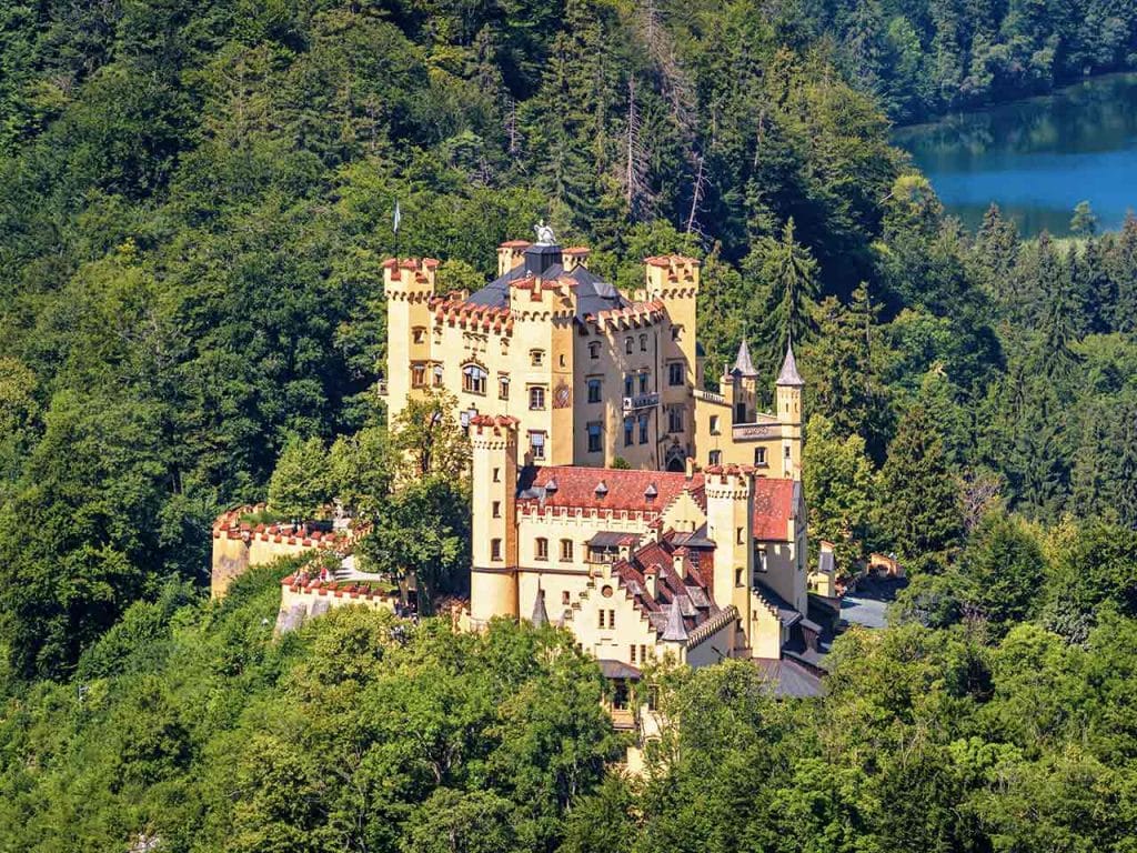 Il castello di Neuschwanstein sulla Strada Romantica, uno dei viaggi pleinair in Europa da non perdere suggeriti dal PLEINAIRCLUB.