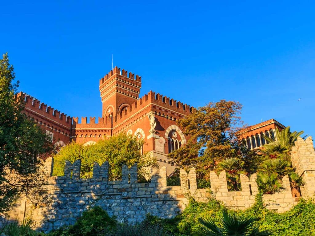 Il Castello d'Albertis che ospita il Museo Culture del Mondo, uno dei Musei di Genova che offrono sconti agli iscritti al PLEINAIRCLUB.