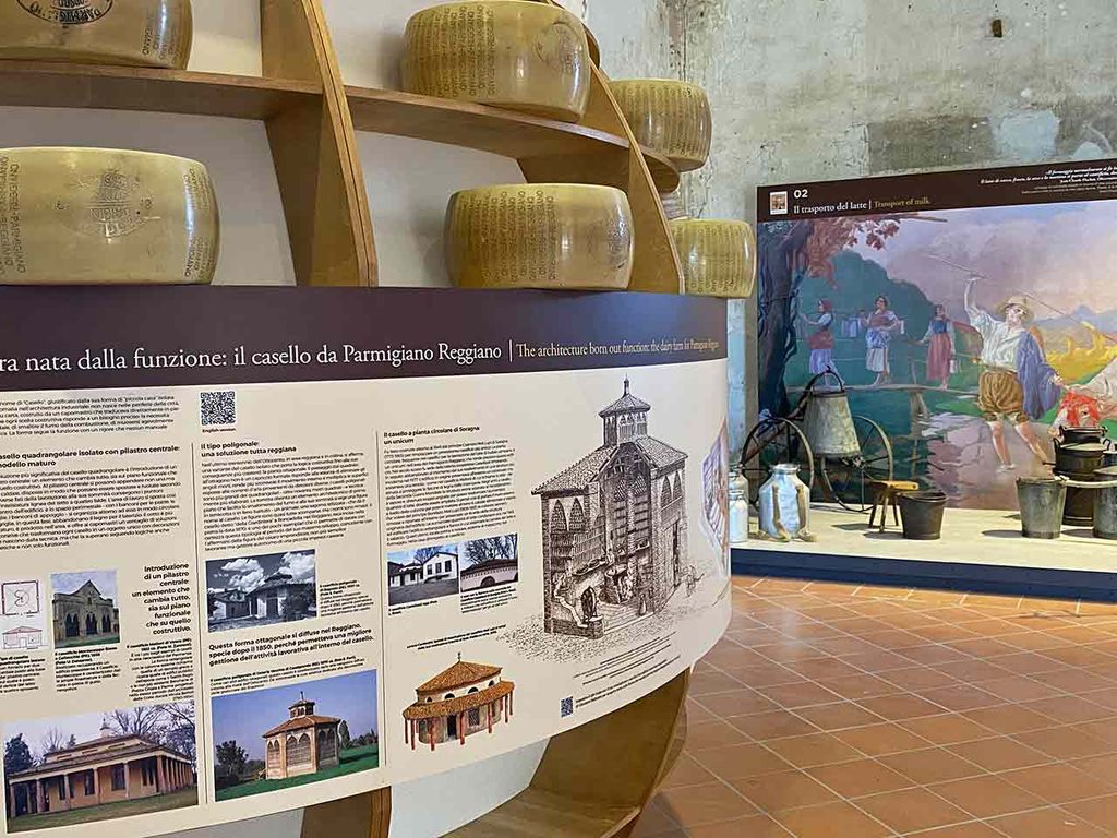 La nuova sede di Fontevivo (PR) del Museo del Parmigiano Reggiano, dove puoi approfittare degli sconti nella provincia di Parma offerti dalla tessera del PLEINAIRCLUB.