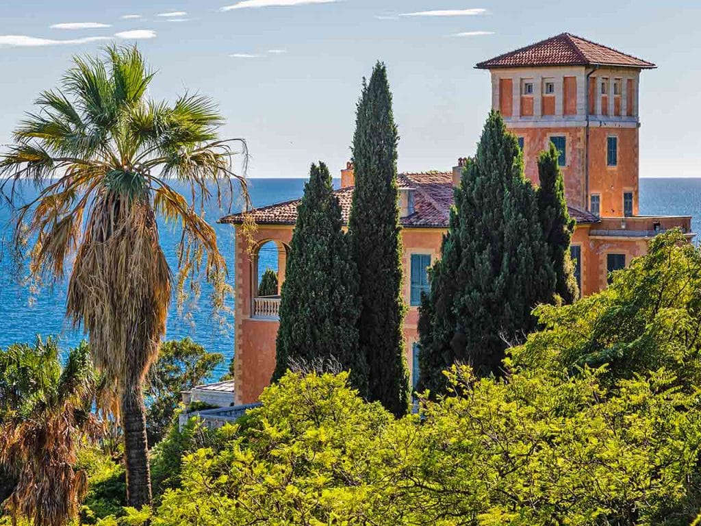 I Giardini Botanici Hanbury a Ventimiglia, una delle tappe suggerite dal PLEINAIRCLUB per un tour in Liguria in camper lungo la Riviera dei Fiori.