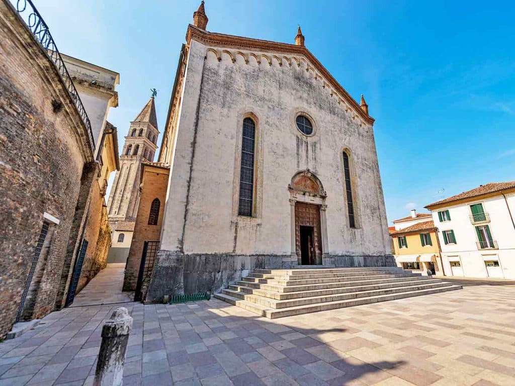 Il Duomo di San Giovanni Battista a Oderzo.
