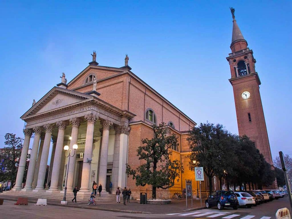 Il Duomo di Santa Maria delle Grazie a San Donà di Piave.
