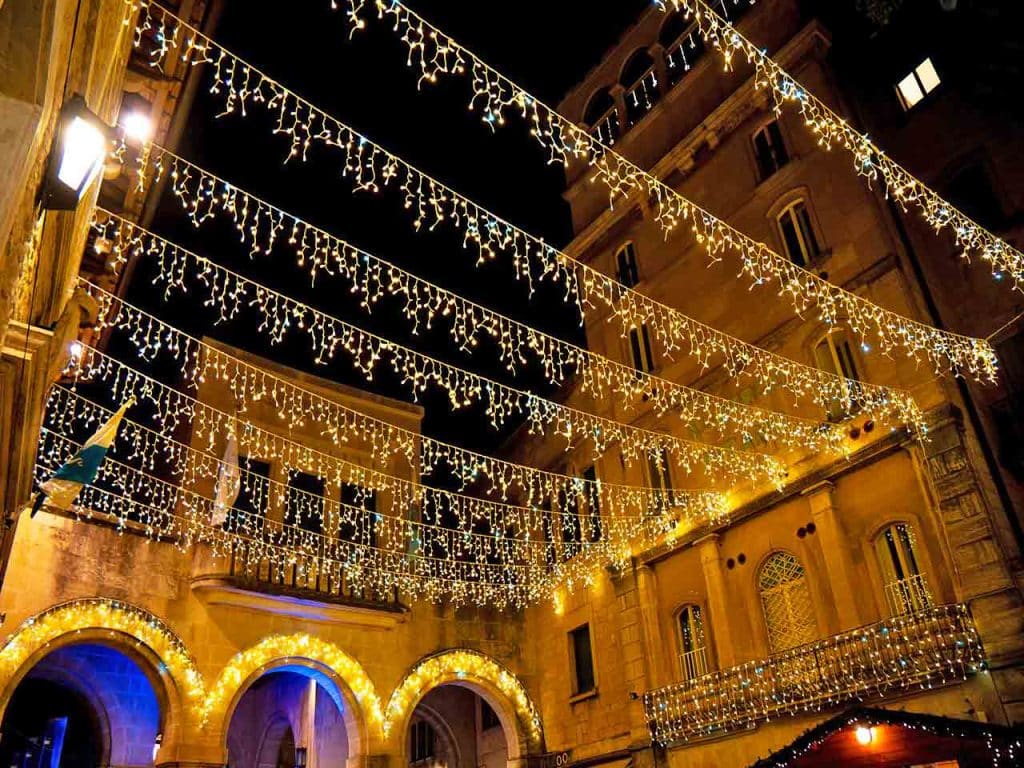 Luminarie a San Marino.