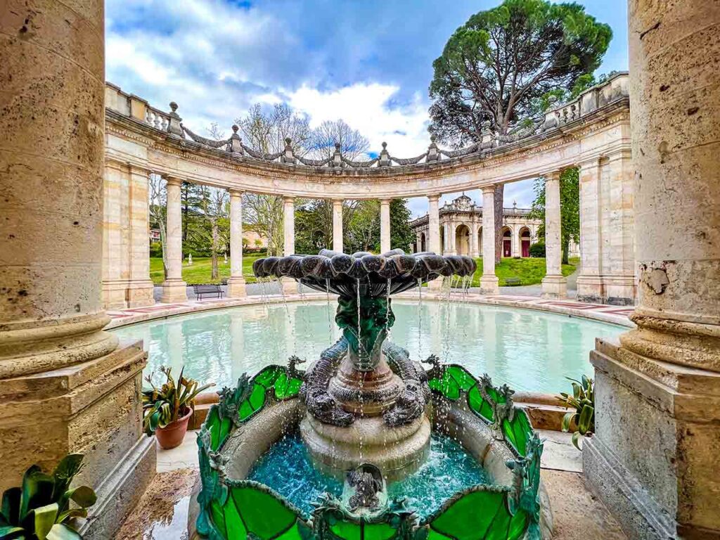 Weekend in Toscana con il camper: le Terme Tettuccio a Montecatini Terme.