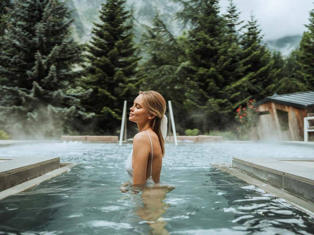 La spa QC Terme Monte Bianco, dove puoi usufruire degli sconti del Club.