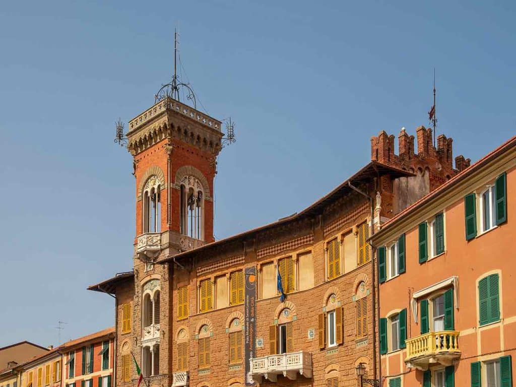 Palazzo Fascie Rossi a Sestri Levante (GE), uno dei luoghi da visitare in camper a gennaio consigliati dal PLEINAIRCLUB.
