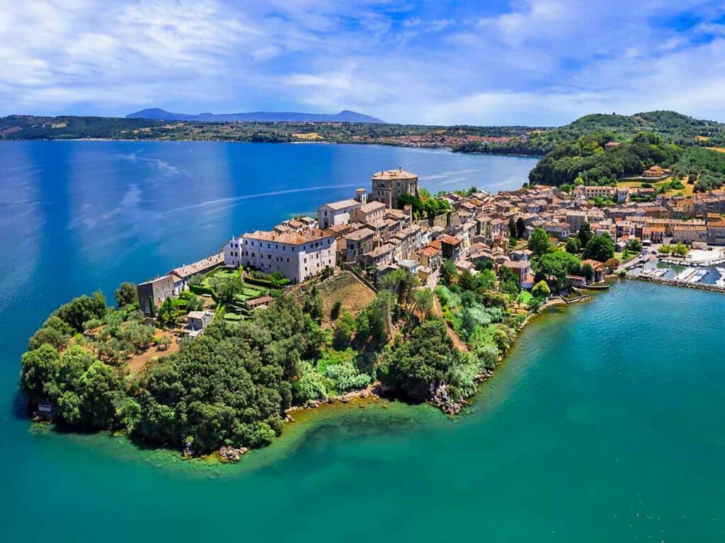 Weekend in camper sul Lago di Bolsena: Capodimonte.