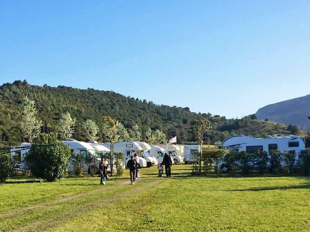 Area camper Ciro Park - La sosta di Feniglio.