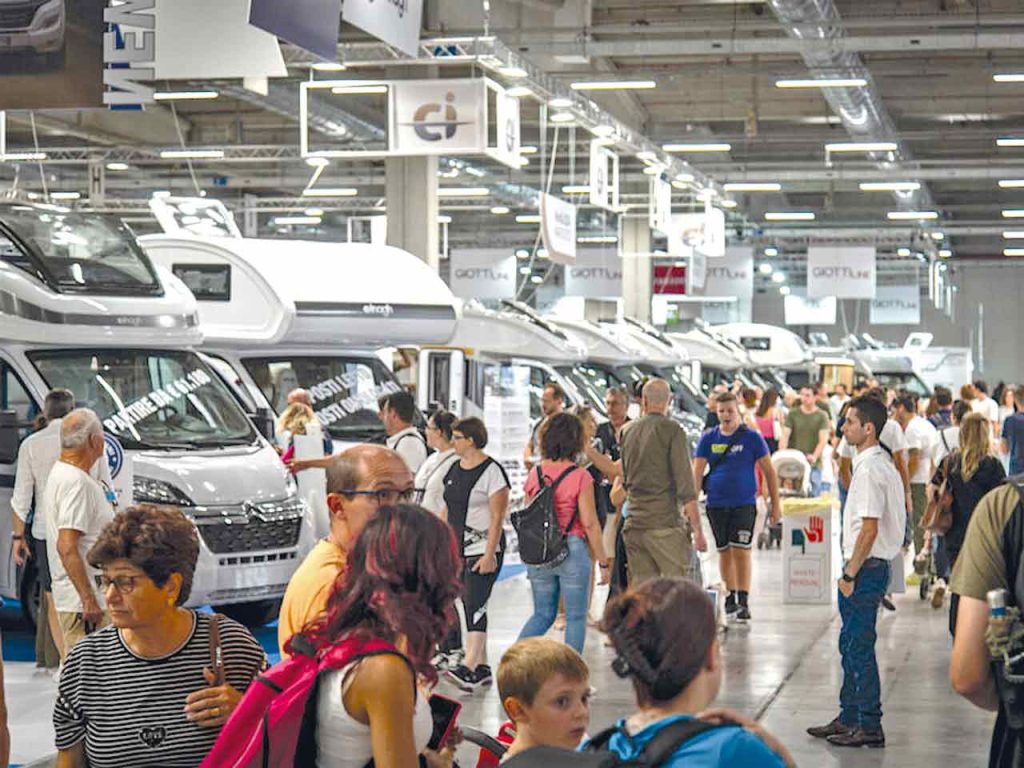 Il Salone del Camper a Parma, uno degli eventi del mese per i camperisti suggeriti dal PLEINAIRCLUB a settembre.
