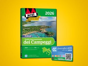La Guida Internazionale dei Campeggi ACSI 2026, in vendita con un super sconto sullo shop del PLEINAIRCLUB.