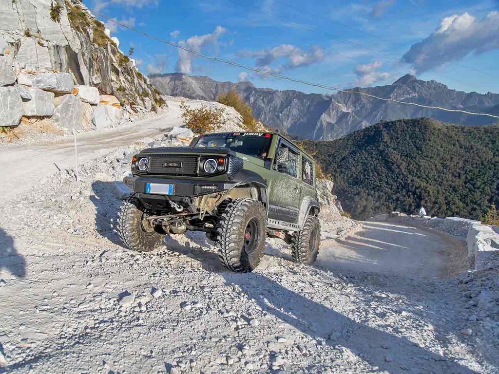 Il tour delle cave di marmo bianco, tracciato mozzafiato nell'ambito del 4x4 Fest.