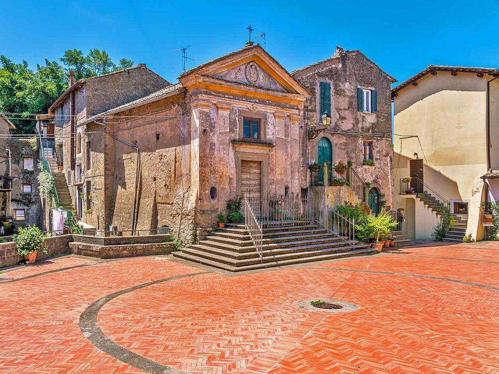 Uno scorcio di Vallerano.