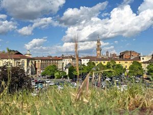 Panorama di Casale Monferrato, una delle mete del weekend nel Monferrato in camper suggerito dal PLEINAIRCLUB.