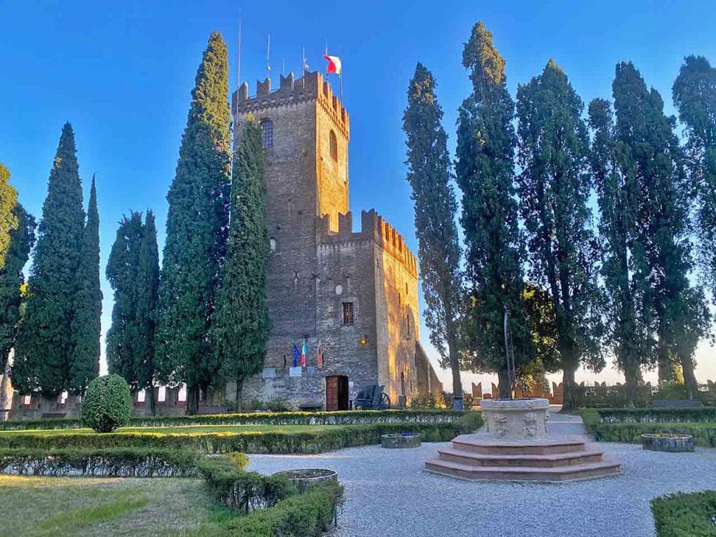 Il castello di Conegliano, uno dei luoghi da visitare in camper a maggio suggeriti dal PLEINAIRCLUB.