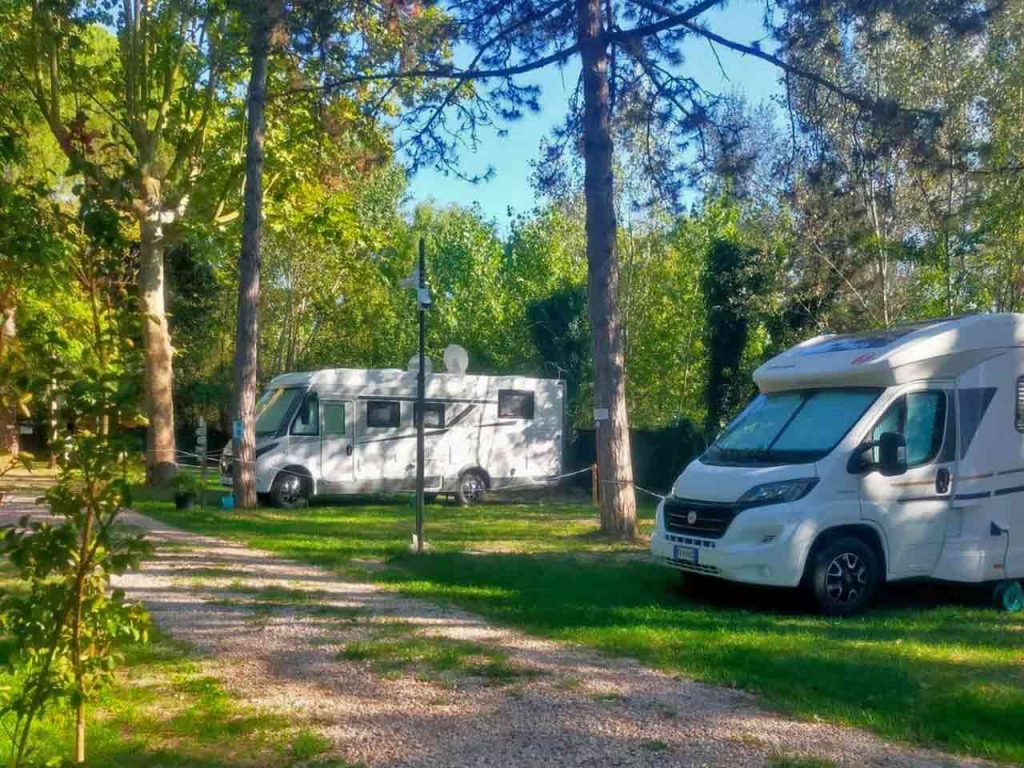 L'Area sosta camper Il Chiaro a Chiusi (SI), una delle nuove convenzioni per risparmiare in camper grazie alla tessera del PLEINAIRCLUB.