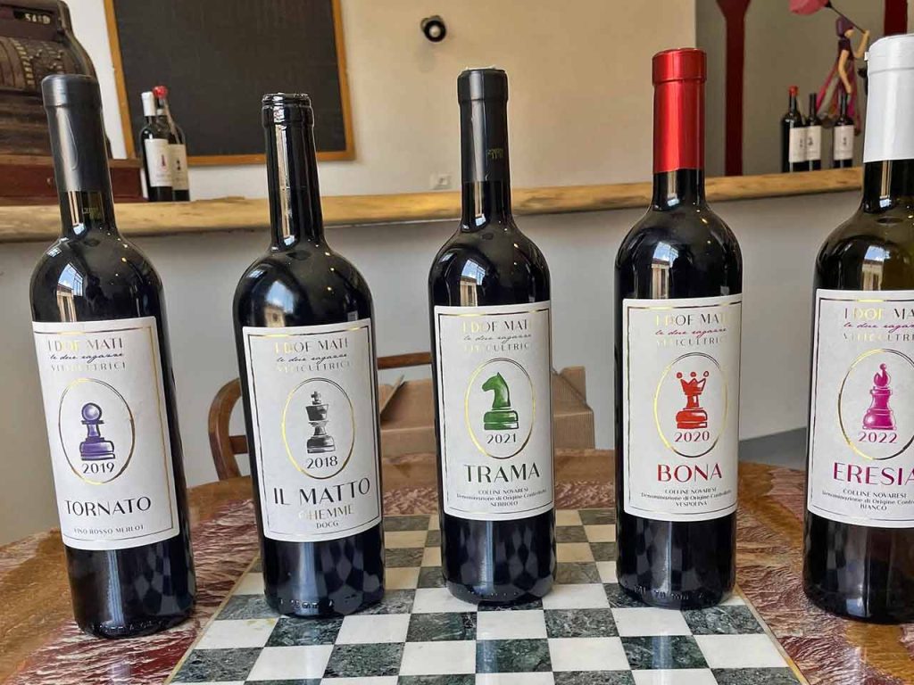 I vini della Cantina I Dof Mati, una nuova convenzione per risparmiare in camper con la tessera del PLEINAIRCLUB.
