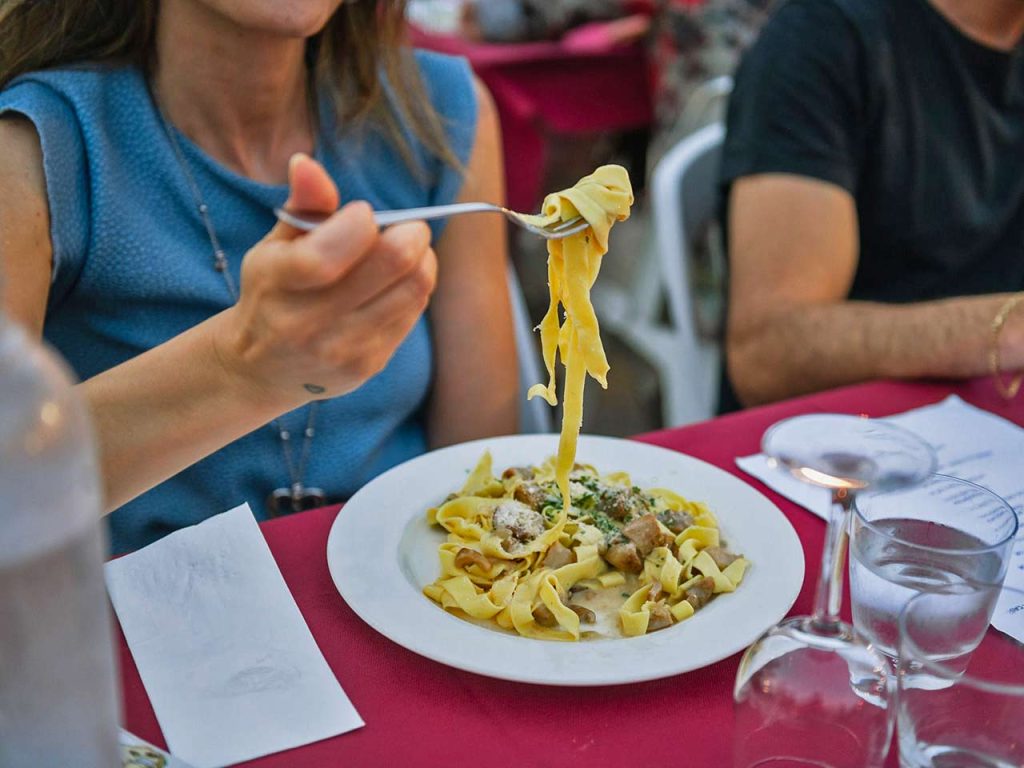 Uno dei piatti che puoi gustare alla Festa Artusiana a Forlimpopoli approfittando dello sconto offerto dal PLEINAIRCLUB.