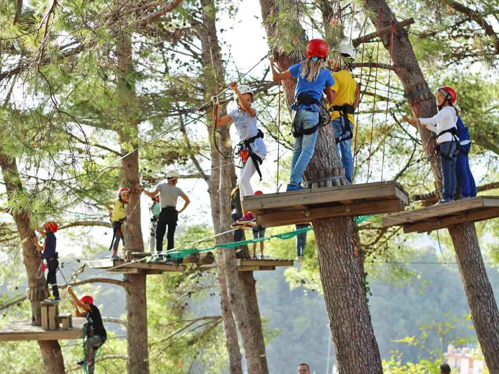 Il Vettapark, dove puoi ottenere alcuni degli sconti offerti dal PLEINAIRCLUB per i parchi avventura.