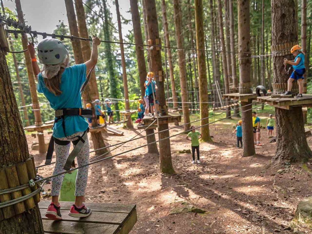 Il Parco Avventura Selva del Buffardello, uno dei Parchi Avventura dove puoi approfittare degli sconti offerti dal PLEINAIRCLUB.