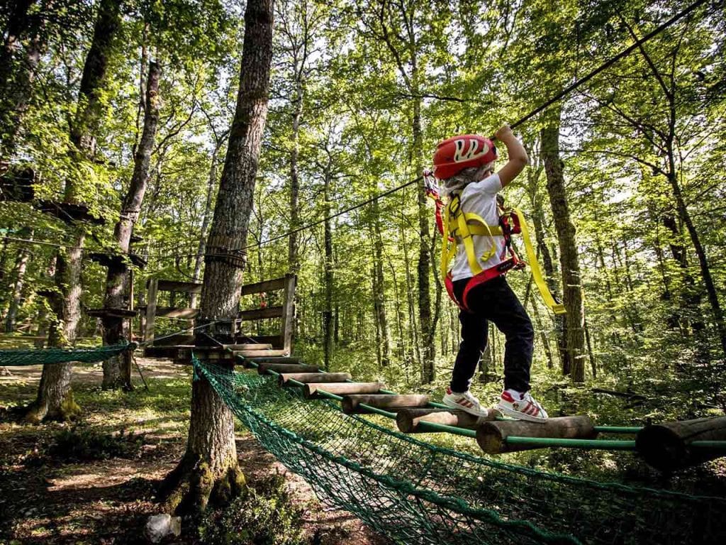 Il Cerris Park di Chiauci (IS) è uno dei parchi avventura dove ottieni gli sconti offerti dalla tessera del PLEINAIRCLUB.