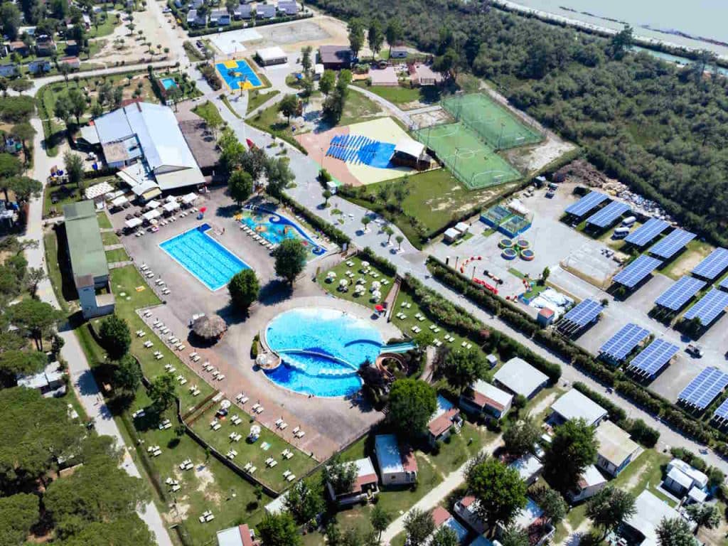 Il Club del Sole Spina Family Collection a Lido di Spina di Comacchio.