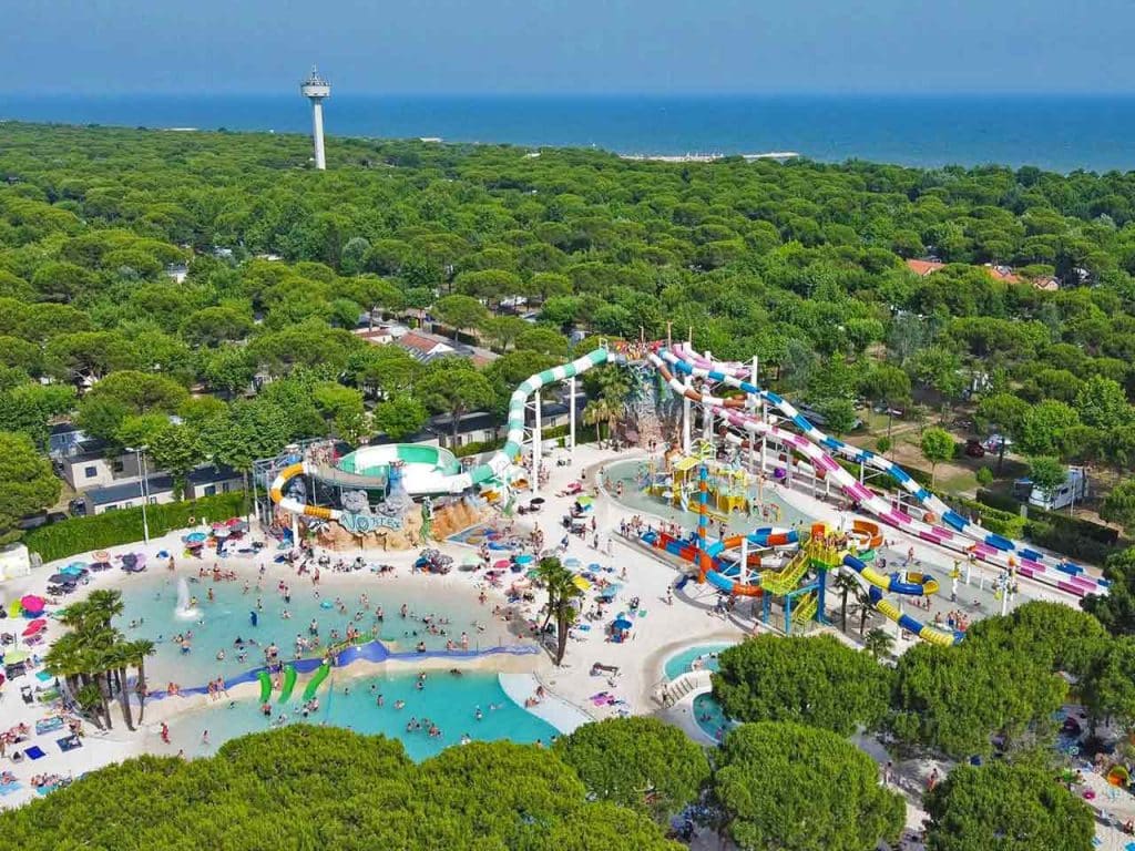 Il campeggio Union Lido Mare a Cavallino-Treporti (VE).