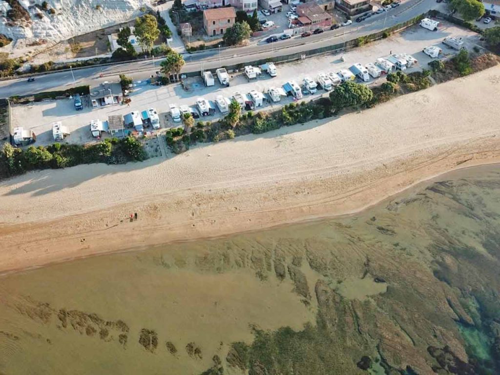Il Punta Piccola Park a Porto Empedocle (AG).