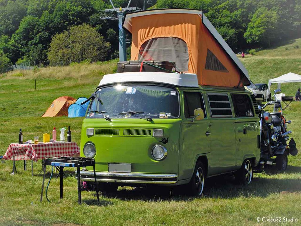 Il Matese Volks Camp a Campitello Matese (CB), uno degli eventi del mese per i camperisti suggeriti dal PLEINAIRCLUB ad agosto.