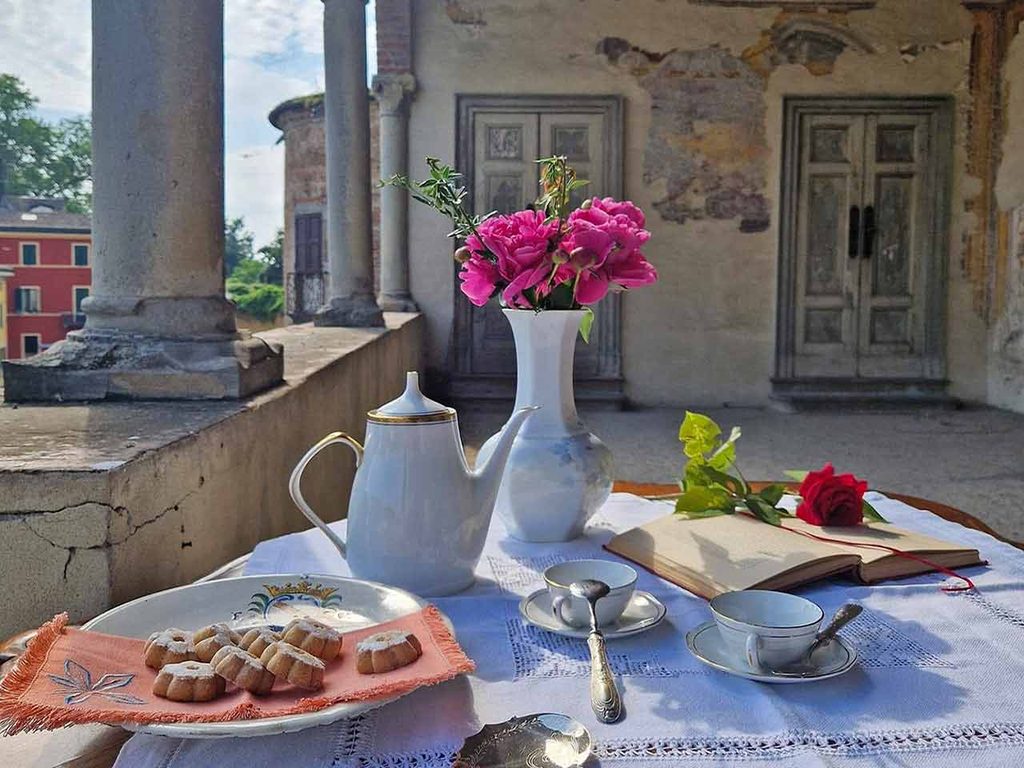 L'evento "Risveglio a Corte: colazione in Castello" alla Rocca Sanvitale di Fontanellato (PR).